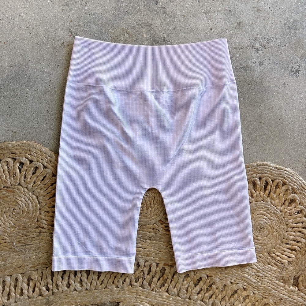 Lavender Biker Shorts